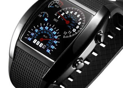 Fashion Men's Watch Unique LED Digital Watch Men Watch Electronic