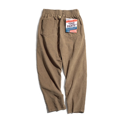 Straight Tube Wide Leg Loose Casual Trousers For Men