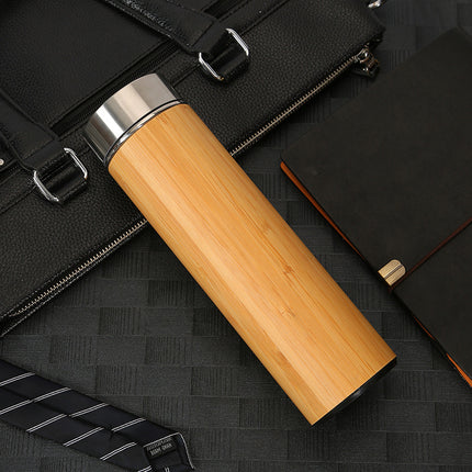 Bamboo Stainless Steel Insulated Bamboo Water Cup