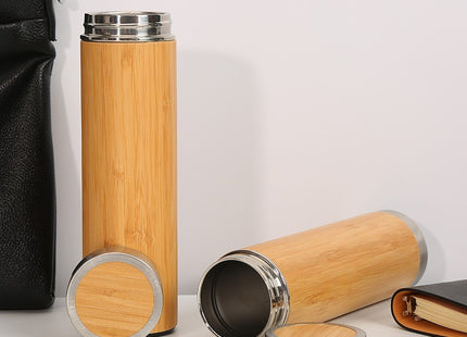 Bamboo Stainless Steel Insulated Bamboo Water Cup