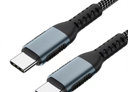 PD Fast Charge 100W Data Cable Braided C-C For Mobile Phone Super Fast Charge