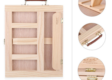 Sketch Sketch Desktop Small Easel Drawer Pine Easel Folding Oil Painting Frame Oil Painting Box