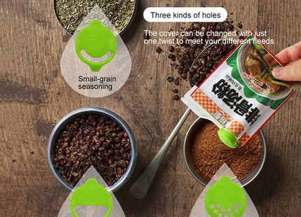 Rotary Rack Kitchen Spice Bag Storage Rack