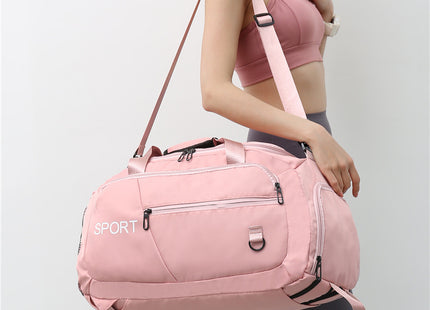 Luggage Bags For Women Handbag Oxford Men's Fitness Gym Shoulder Bag Waterproof Sports Travel Backpack With Shoes Compartment