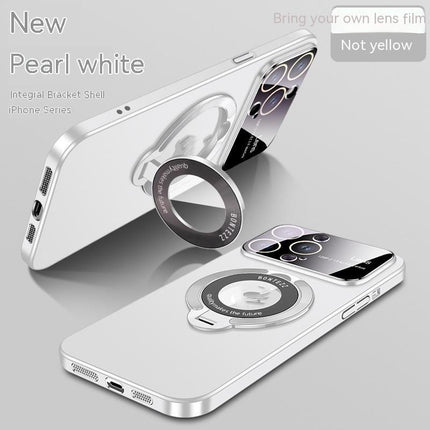 Large Window Magnetic Invisible Bracket Phone Case