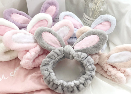Rabbit Ears Face Wash Headband Female Headband