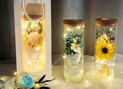 Sunflower Gypsophila Bouquet Valentines Day Gift