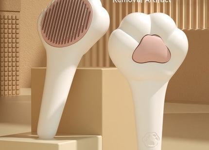 Pet Comb Massage One-click Hair Removal Comb Cleaning Cat Raising Pet Products