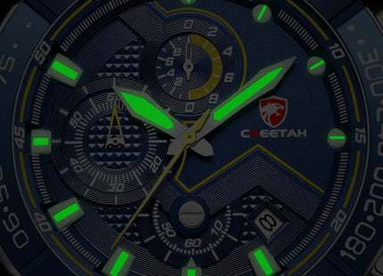 Men's Sports Watch Multifunction Dial Luminous Hands