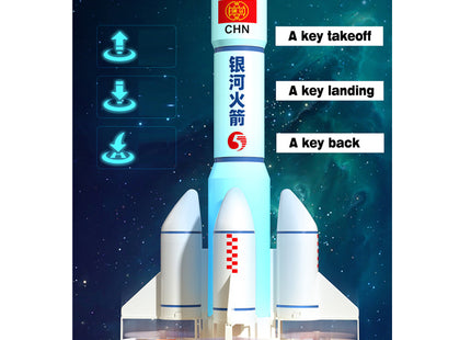 Space Rocket Remote Control Toys Astronaut Drones