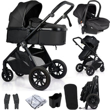 For Your Little One Cruise 3 In 1 Travel System With Car Seat - Eclipse Black (Free Cupholder / Seat Liner Included!)-0