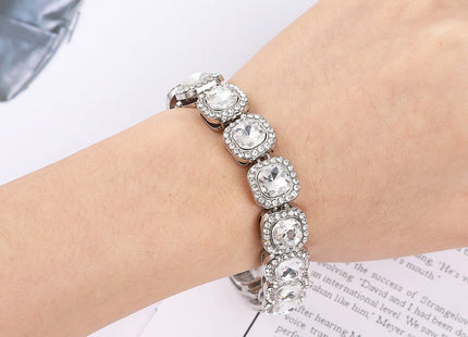 European And American Fashion Square Rock Candy Chain