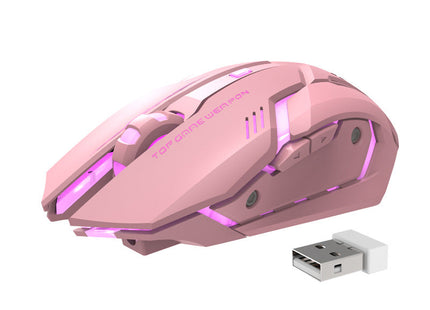 Wireless Charging Silent Gaming Mouse Machinery