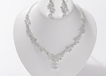 Necklace And Stud Earring Fashion Jewelry Set For Women