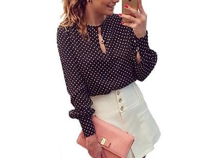 Classic Polka Dot Blouse