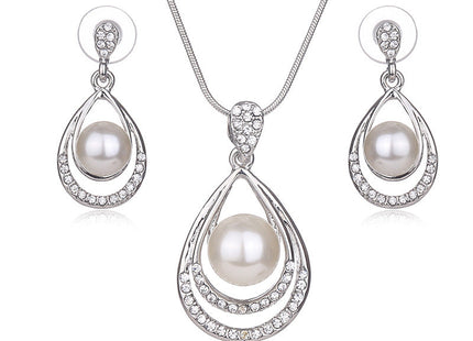 Pearl Jewelry Set for women
