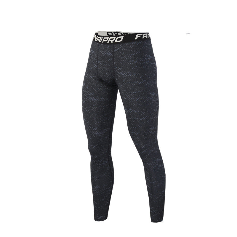 Conjunto de dos piezas ajustado de gimnasio/fitness para hombre