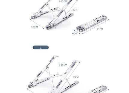 Laptop stand portable aluminum alloy