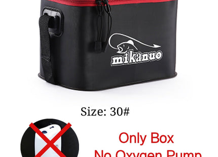 EVA Portable Fishing Bag Folding Thicken Live Fishing Box Tank Bucket Camping Fishing Tackle Fishbox Storage Bag