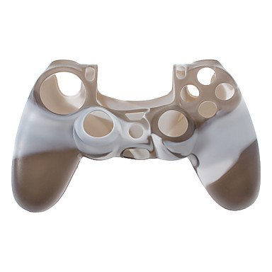 Camouflage Silicone Anti-Slip High Quality Protective Skin Case Green Style Joystick Case For PS4 Controller