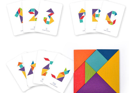 Colour Tangram Puzzle
