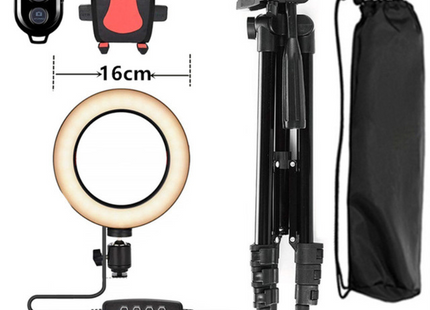 Compatible with Apple, Tripod for live mobile phone lighting