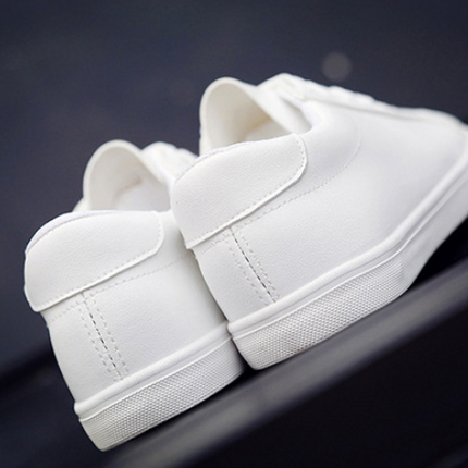 Spring and autumn with small white shoes female flat leather canvas shoes women's shoes casual shoes