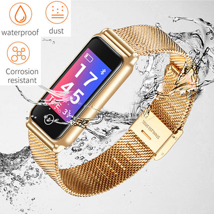 New Y8 Color Screen Full Metal Watch Smart Bracelet Heart Rate And Blood Pressure