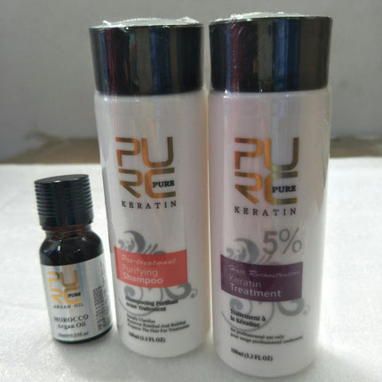 PURC Straightening Hair Repair And Straighten Damage Hair Products Brazilian Keratin Treatment  Purifying Shampoo