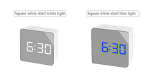 Reloj de espejo multifunción digital con LED