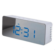 Reloj de espejo multifunción digital con LED
