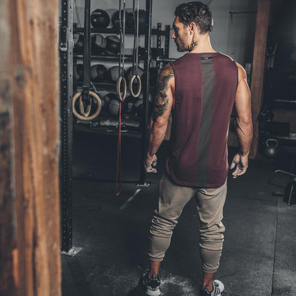 Men's Sleeveless Gym/Workout Vest