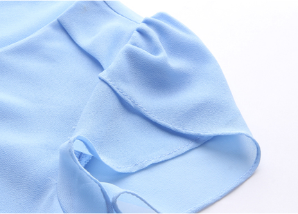 New Summer Women Blouse Loose Shirt O-Neck Chiffon Blouse Female Short Sleeve Blouse Plus Size 5XL Shirts Tops