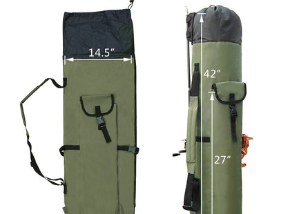 Fishing rod storage fishing rod portable reel bag