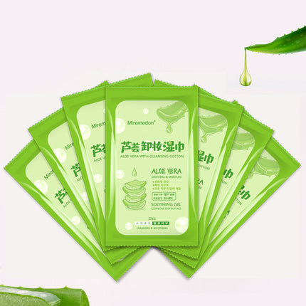 Makeup remover wipes facial tissues