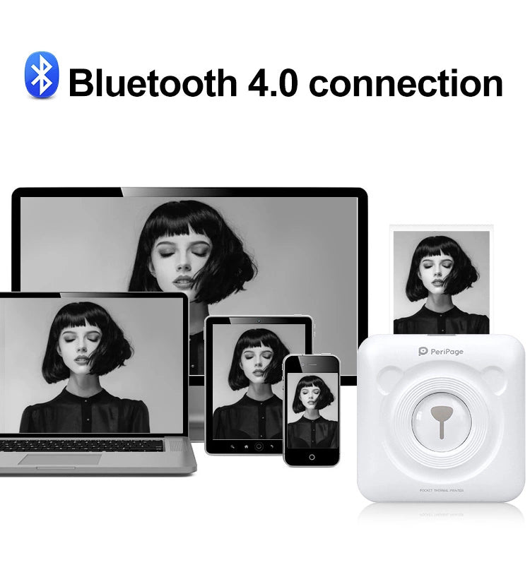 Mini Bluetooth Wireless Printer