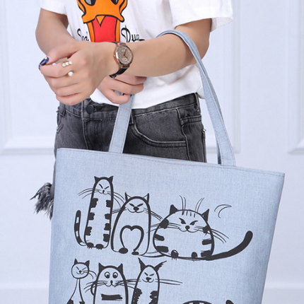 Cat Tote Bag