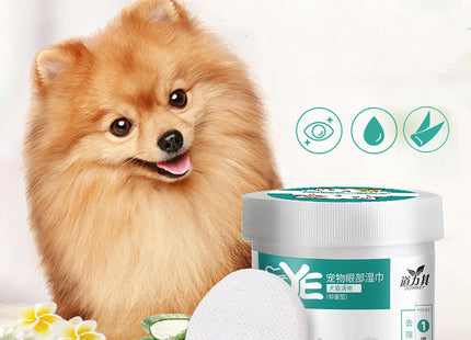 Dog and cat eye care and cleaning