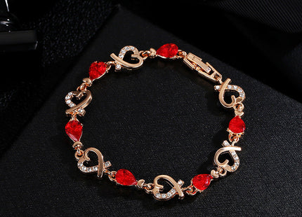 Rhinestone Crystal Bracelet Jewelry Gift for Women