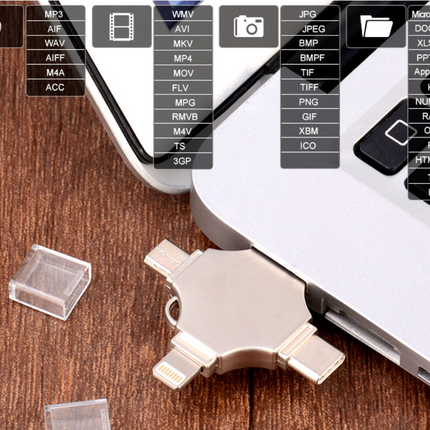 Metal Mobile Phone U Disk