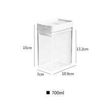 Airtight Food storage cannisters - 5 piece set
