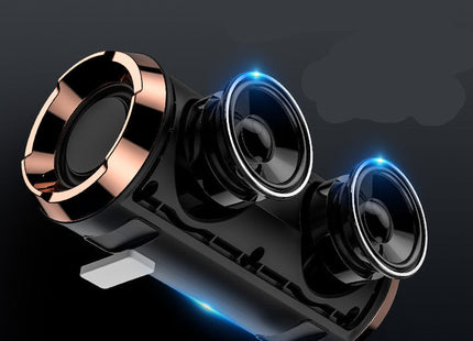 Portable Bluetooth Speakers 9D Surround Stereo Sound Bar IPX7 Waterproof Column Military Speaker Home Theater caixa de som