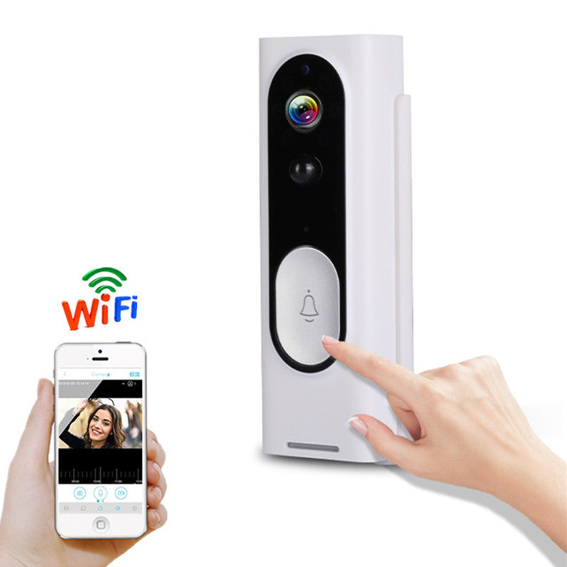 Timbre de video WiFi inalámbrico 1080P con cámara de seguridad inteligente para el hogar, monitoreo remoto e intercomunicador de voz