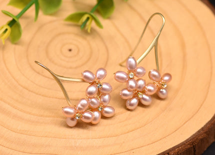 Original Earrings Natural Freshwater Pearls Handmade Earrings