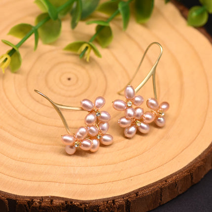 Original Earrings Natural Freshwater Pearls Handmade Earrings