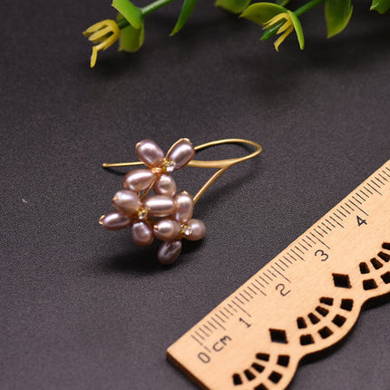 Original Earrings Natural Freshwater Pearls Handmade Earrings