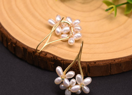 Original Earrings Natural Freshwater Pearls Handmade Earrings