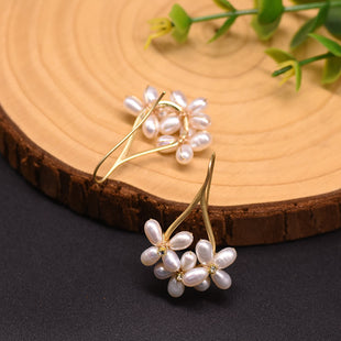 Original Earrings Natural Freshwater Pearls Handmade Earrings
