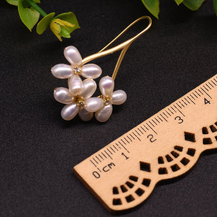 Original Earrings Natural Freshwater Pearls Handmade Earrings