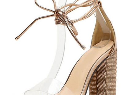 Female Summer Sandals for Women Thick Heels Shoes